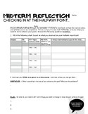 MIDTERM Reflection for high school  - for all subjects