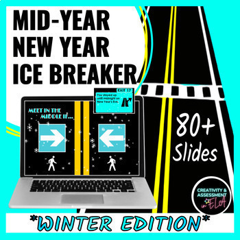 Preview of MIDYEAR NEW YEAR 2024 ICEBREAKER Community WINTER BREAK SEL Ice Breaker Activity