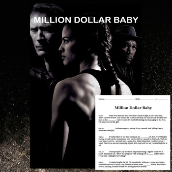 Preview of MILLION DOLLAR BABY - Movie Guide Q&A, Storyboard & Writing Frames