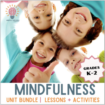 Preview of MINDFULNESS BUNDLE: Mental Health + SEL Skills- Lessons, Activities + More