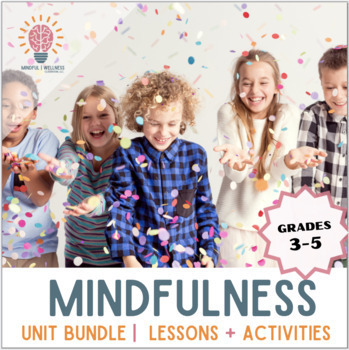 Preview of MINDFULNESS BUNDLE: Mental Health + SEL Skills- Lessons, Activities + More