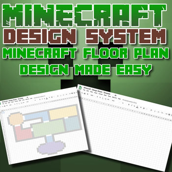 Preview of MINECRAFT - DESIGN SHEET - Easy building design, collaboration and sharing