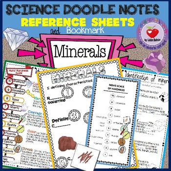 Preview of MINERALS DOODLE NOTES