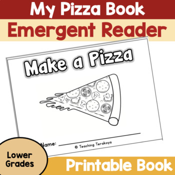Preview of MINI-BOOK  How to make a Pizza Book (Printable Book)