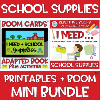 ♥♥School Supplies Kids Workbook♥♥