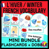 MINI BUNDLE L’HIVER | FRENCH FLASHCARDS + DOBBLE GAME | WI
