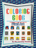 MINI COLORING BOOK- Pixel Art- Color by Number