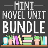 MINI NOVEL STUDY UNIT Bundle | Book Club Activity Workshee