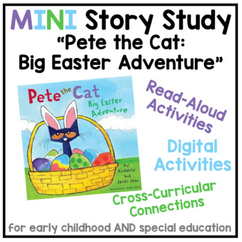 Preview of MINI Story Study - "Pete the Cat: Big Easter Adventure" Digital Companion