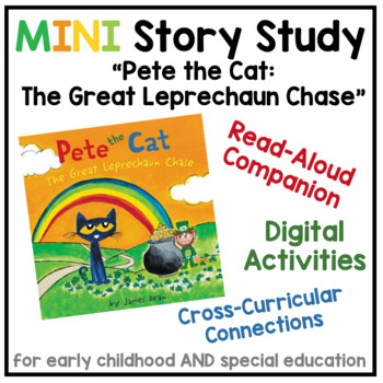 Preview of MINI Story Study - "Pete the Cat: The Great Leprechaun Chase" Digital Companion