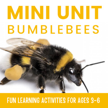 Preview of MINI UNIT: All About Bumblebees - Stories & Activities - Bee Life Cycle