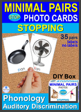 MINIMAL PAIRS Photo Flash Cards *Stopping* Phonology Audit