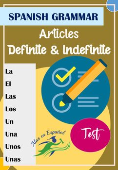 Preview of MINITEST SPANISH DEFINITE & UNDEFINITE ARTICLES | ALL LEVELS