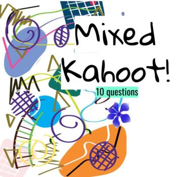 Preview of MIXED KAHOOT - Fun + Math - Free Sample! ☆☆