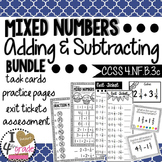 Add & Subtract Mixed Numbers