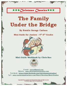 Preview of Mini-Guide for Juniors: The Family Under the Bridge Workbook