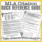 MLA Citation Guide - for citations, bibliography, works ci