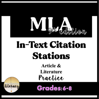 Preview of MLA Citation Station Practice