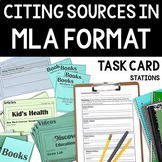 MLA Citation Task Card Stations