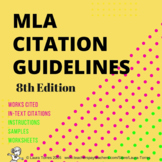 MLA Citations - 8th Edition Guidelines Handouts and Power Point