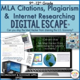 Digital Escape Room, MLA Format & Plagiarism