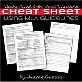 MLA Citations - Works Cited Cheat Sheet for Students Edita