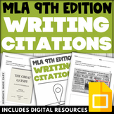 MLA Format - Writing MLA Citations - Question Prompts, Tas