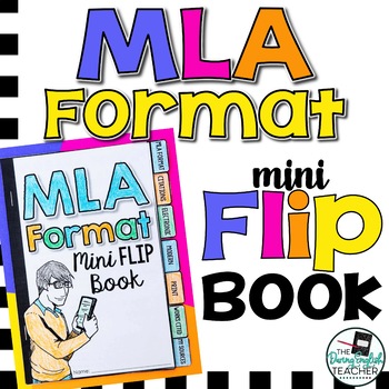 Preview of MLA Format (9th Edition) Mini Flip Book