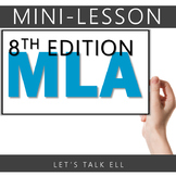 MLA FORMAT MINI-LESSON: EXAMPLES AND DIGITAL EXERCISES