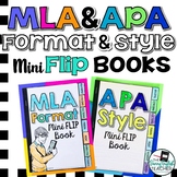 MLA Format and APA Style Student Reference Mini Flip Books