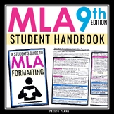 MLA Formatting 9th Ed. - Student Reference Handbook for Es