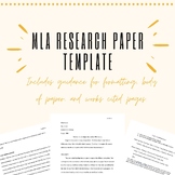 MLA Research Paper Template