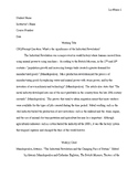 MLA Style Template for RACEs Paragraph Writing