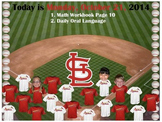 MLB St. Louis Cardinals Baseball Morning Attendance