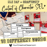 MLK Character Vocabulary - Dictionary Practice