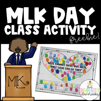 Preview of MLK Class Activity Freebie