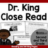 MLK Close Reading Passage: Informational Text | Dr. King A