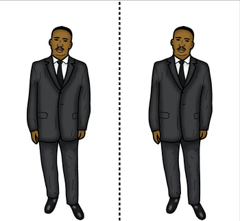 Preview of MLK Cutout