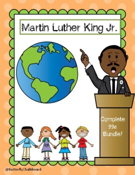 Preview of Martin Luther King Jr. Day 99cent Bundle!