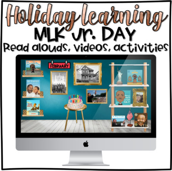 Preview of MLK Day Books + Interactive Websites