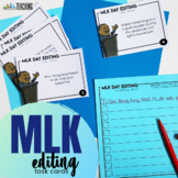 January Fix the Sentence Editing: MLK Jr. Proofreading Task Cards
