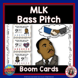 MLK Day Music Name the Bass Pitch BOOM Cards™ - Digital Ta
