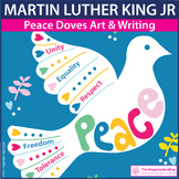 MLK Day Peace Doves Coloring Pages, Martin Luther King Jr 