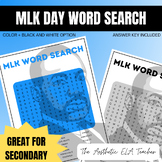 MLK Day Word Search