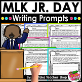 MLK Day Writing Prompts - Martin Luther King Writing Centers