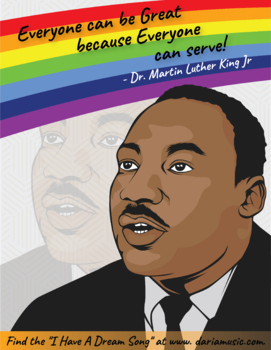 pictures of martin luther king jr i have a dream in color