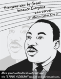 MLK Free Coloring Page
