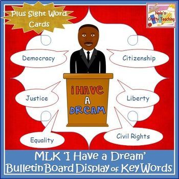 Preview of Martin Luther King Jr. Bulletin Board Set