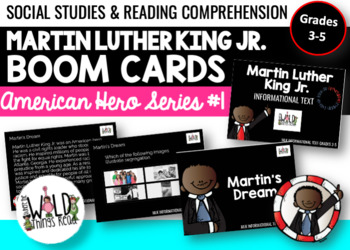 Preview of American Hero Series #1 BOOM Cards: Martin Luther King