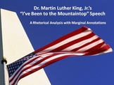 MLK "I’ve Been to the Mountaintop" Common Core Rhetorical 